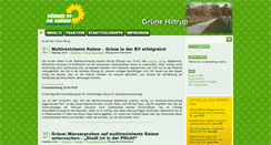 Desktop Screenshot of gruene-hiltrup.de